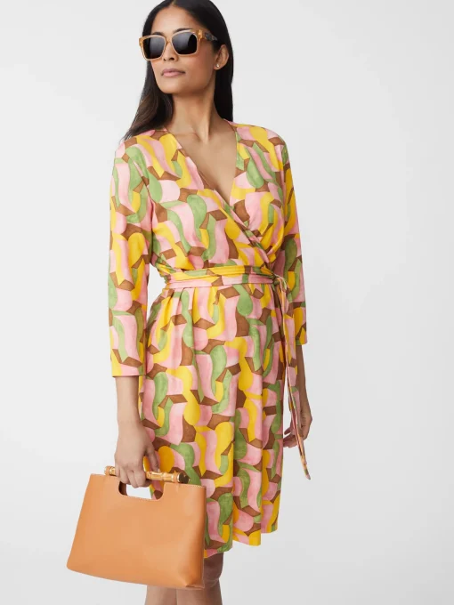 Lorelei Dress In Abstract Chaise