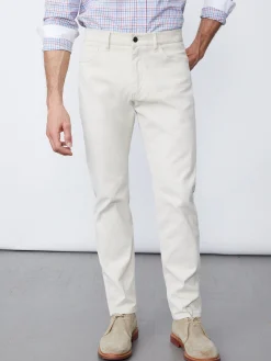 Parker 5-Pocket Straight Pants In Italian Stretch Bedford Cord