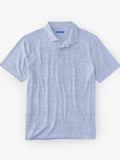 Springer Performance Polo In Mini Quatrefoil