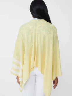 Veronique Cashmere Wrap In Stripe